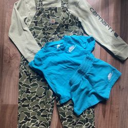 New 12month Nike & 2t Carharrt Outfit