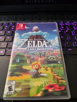 Switch game The legends of Zelda links awakening