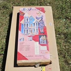 Vintage Dura Craft San Fransican Doll House 1980's to 1994 No New Production Unopened