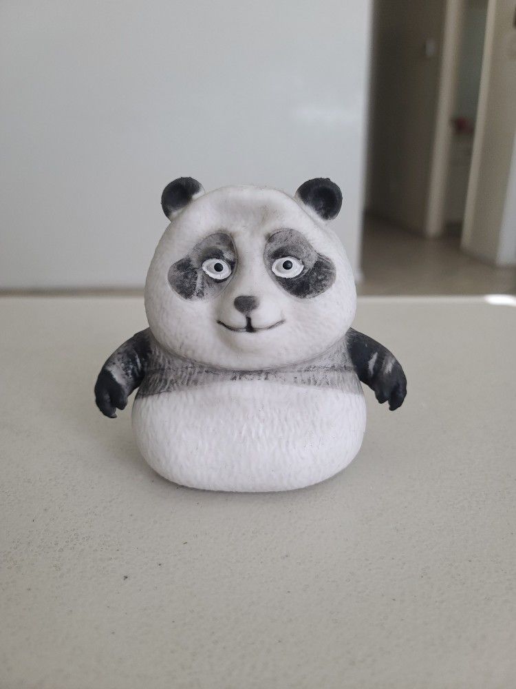 Stretch N' Smash Panda Animal Keycraft Funny Stretchy Stress Squishy Toy Doll