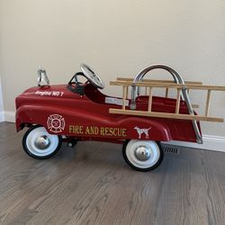 Pedal Fire Truck