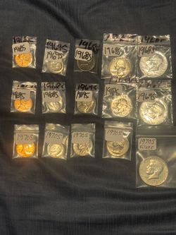 1(contact info removed) proof sets , 2-1966 SMS quarters graded