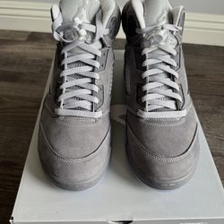Brand New Nike Air Jordan 5 "Wolf Grey" sz. 10.5M