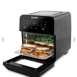 NEW IN BOX NuWave Brio 15.5-qt. Air Fryer Oven with Rotisserie As Seen on TV