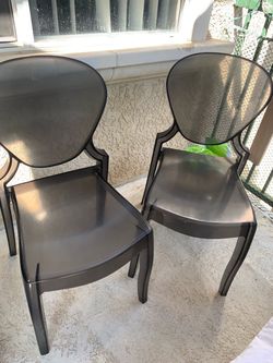 Plastic chairs