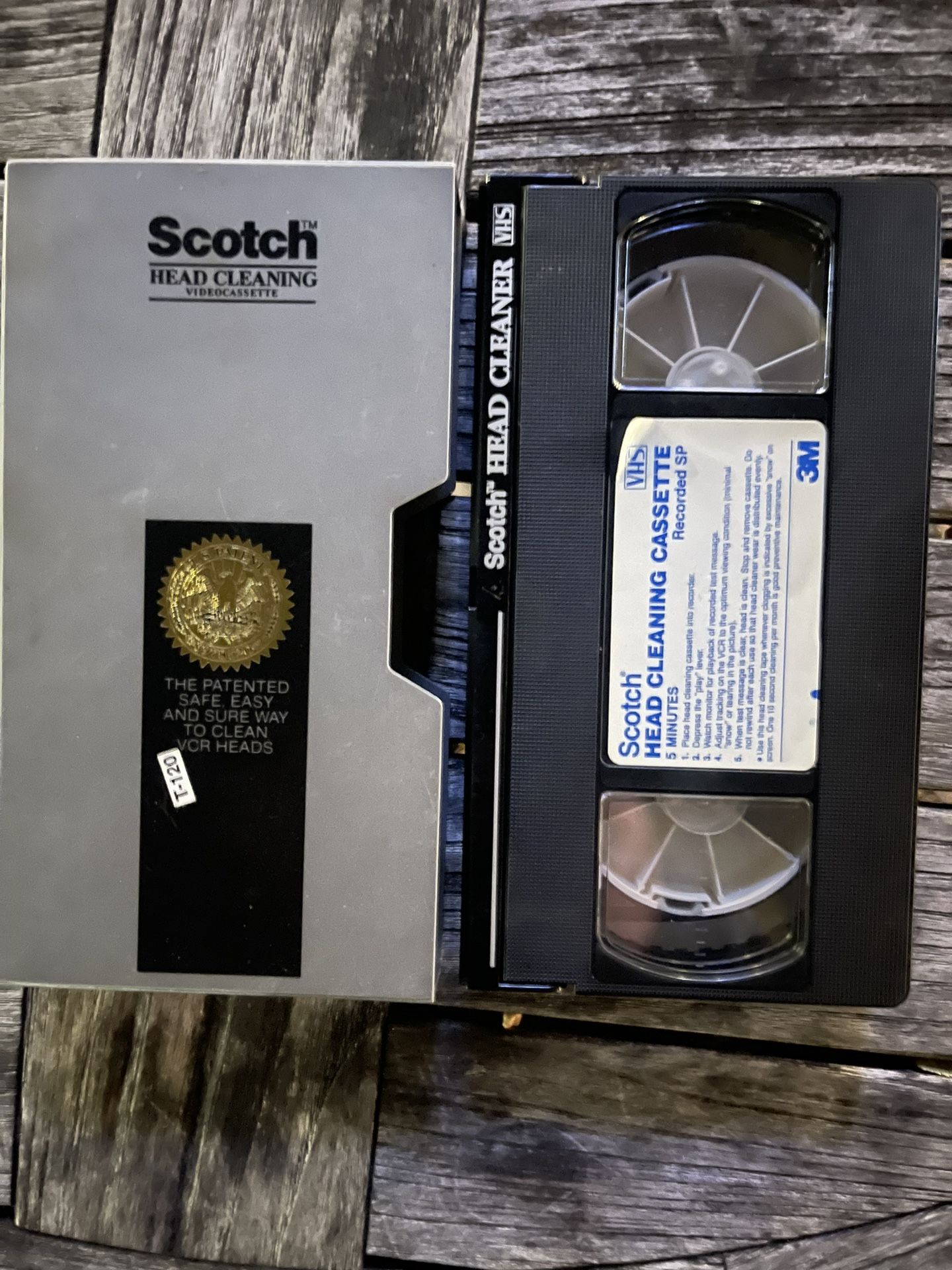 Scotch Head Cleaning VHS