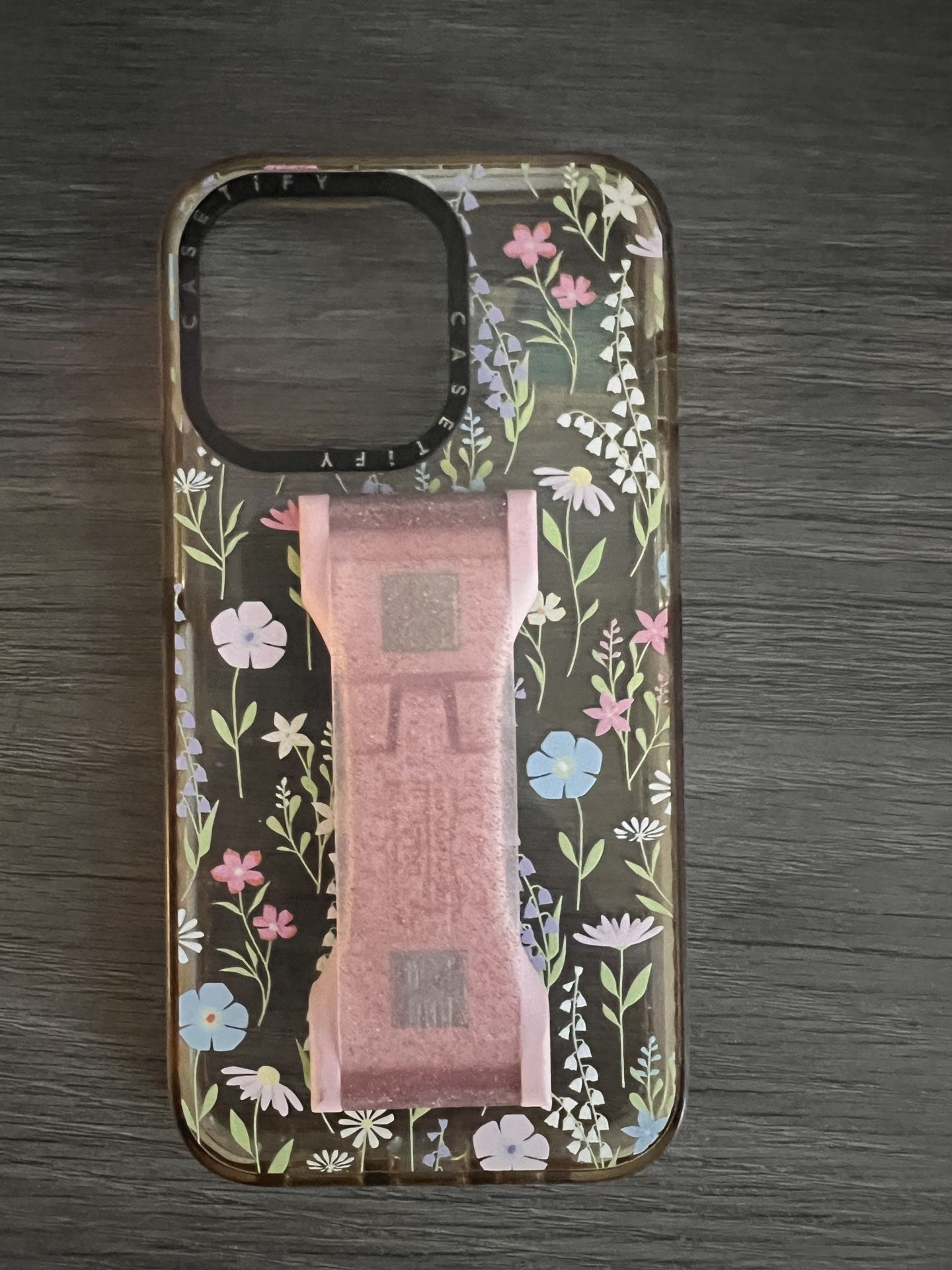 iPhone 13 Pro Impact Case - Casetify Pink Pastel (Floral)