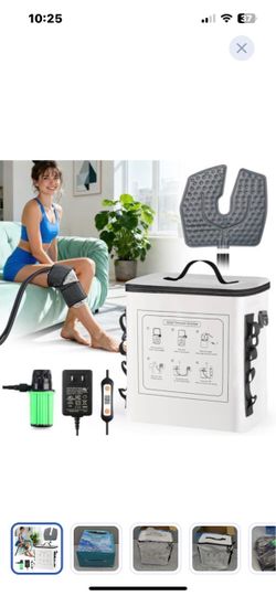 “New”Ice machine (Portable)therapy for knee injuries,surgeries,etc)