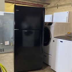 Whirlpool Refrigerator Top Freezer Black ablo Español aga Su Pregunta 