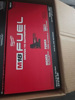 MILWAUKEE M18 FUEL BRUSHLESS BARREL GRIP JIG SAW (TOOL ONLY)