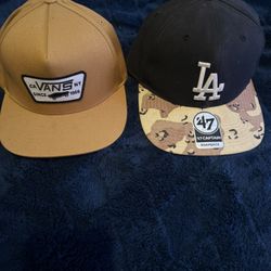 Hats (1 fitted, 3 snap back)