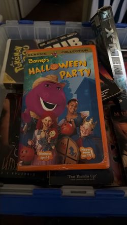 Barney’s Halloween Party VHS