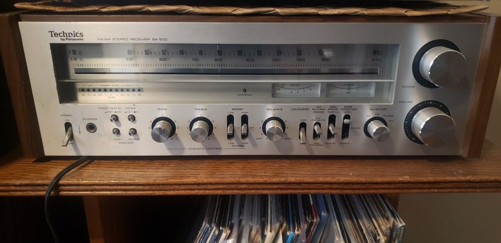 1970s Techniques Sa 500 Stereo Receiver