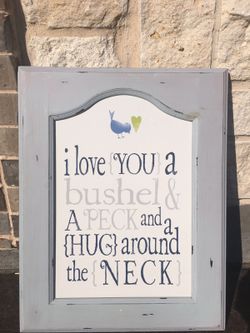 Endearing, loving sign ❤️