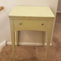 Vintage Sewing Table And Chairs 
