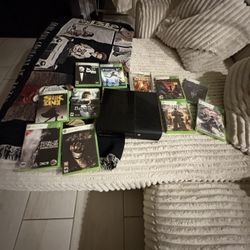 Xbox 360 With 11 Games