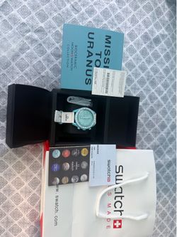 Omega x swatch mission to Uranus