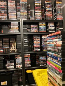 About 8,000 total Movies, Season / Box Sets, NEW And Open Box Sold Individually For Your Collection