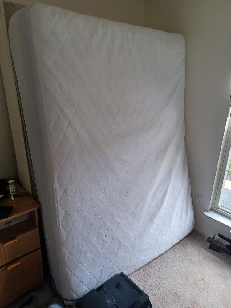 Lightly Used Queen Mattress Setup For Sale