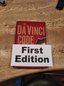 The DaVinci Code 1st Edition & 1st Printing 