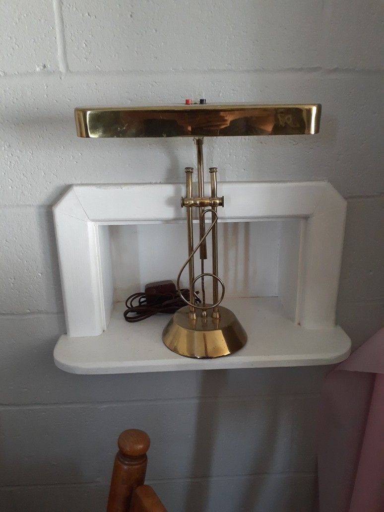 Brass Piano Lamp