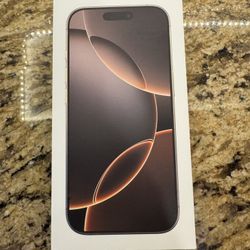 Apple iPhone 16 Pro Unlocked 256GB Desert Titanium New