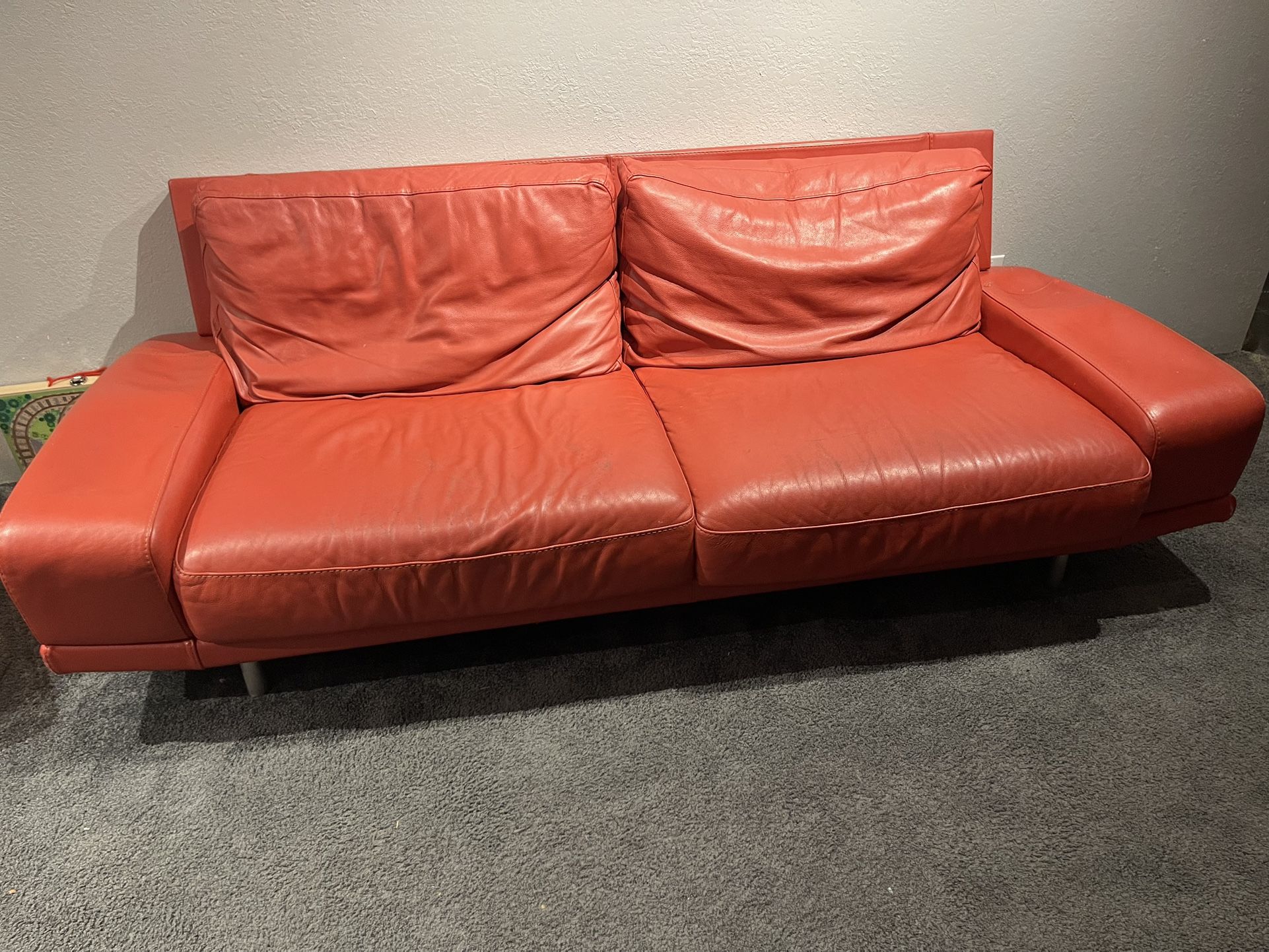 Italian Leather Couch