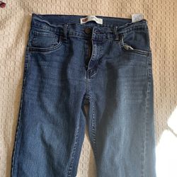 Levi blue jeans size 16 slim