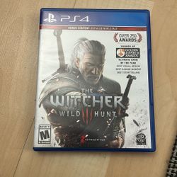 The Witcher PS4