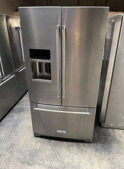 KitchenAid 36" French Door Refrigerator w/ Dispenser, LED