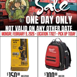Brand New Milwaukee/DeWalt Tools & Sets - Today Only