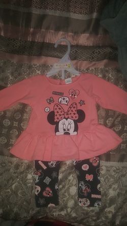 Baby Girl. Minnie mouse outfit