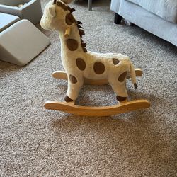 Pottery Barn Giraffe Rocker