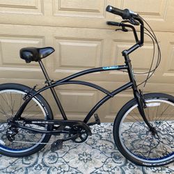 3 G Bikes Beach Cruiser 7 Speed