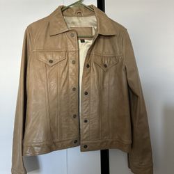 Vintage Guess Leather Jacket 