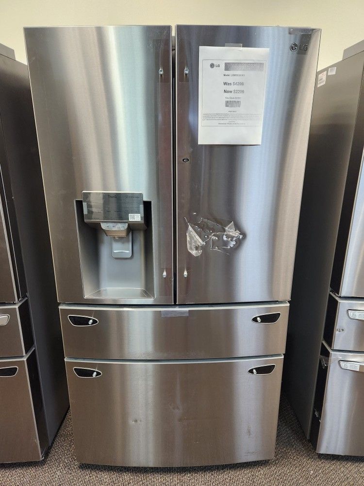 LG 30CF REFRIGERATOR 1899! 0 DOWN 0% FINANCING! 1 YR WARRANTY! 48 HR DELIVERY