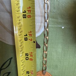 Gold  14 K  Chain 14 K 21 Inch Long