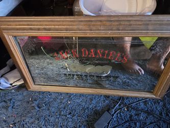 Jack Daniel's whiskey mirror