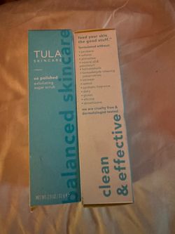 Brand new/unopened Tula Skincare Exfoliating Scrub