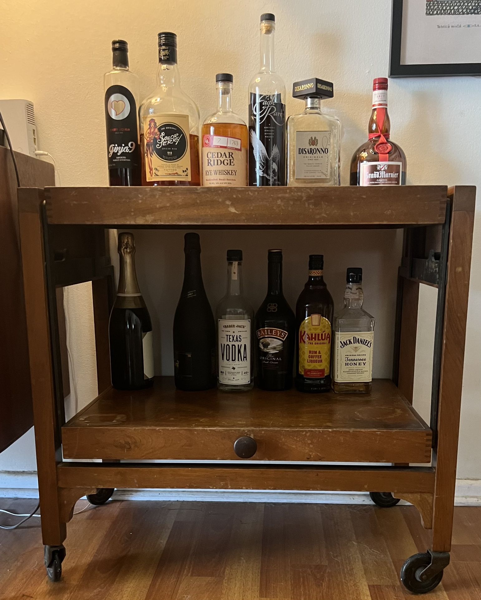 Tea Cart And Table