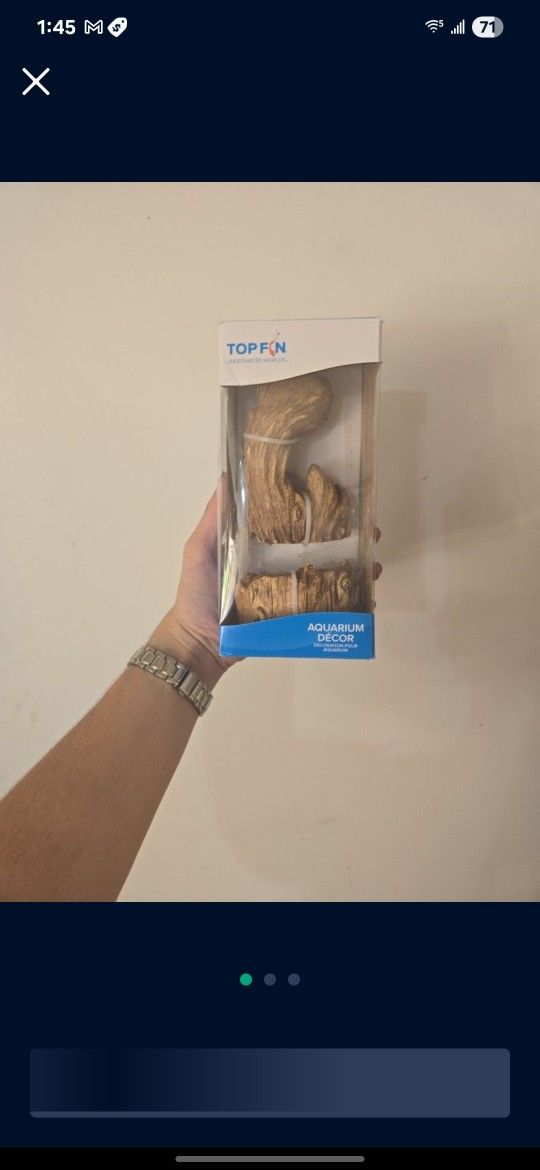 TOP FIN Floating Rock Formation Aquarium Decor