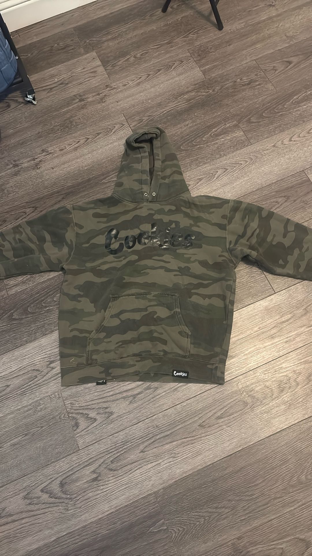 Camouflage Cookies Hoodie Large