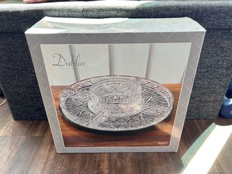 Dublin Crystal Lazy Susan