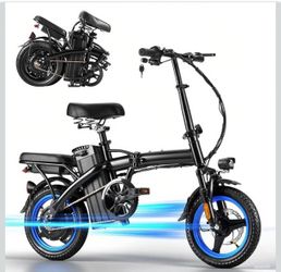 Folding Electric Bike for Adults, 500W Motor 25MPH & 35Miles Long Range, 14” Mini E-Bike with Removable 48V 576Wh Battery, UL Certified Electric Bicyc