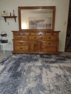 Vintage Maple Dresser
