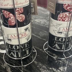 Stacking Mugs By Pier 1 Imports Set Of 8