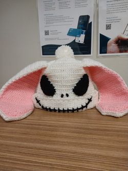 Jack Skellington Bunny Hat