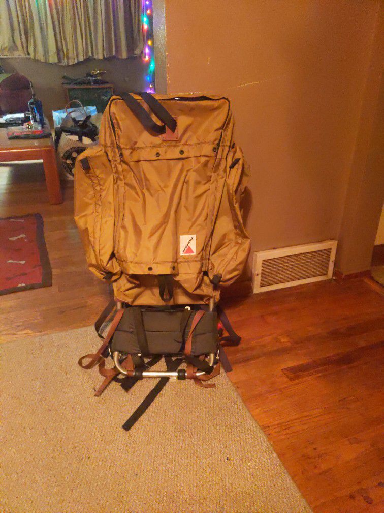 Vintage Cannondale Hiking Long Trail Track Camping Camp Backpack Internal Frame Aluminum Excellent Condition  Bicycle 