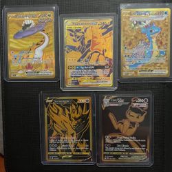 Pokemon Gold Cards
