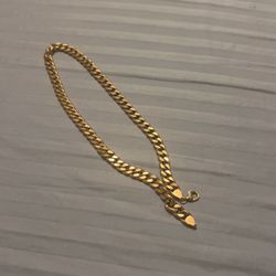 18k Real Gold Necklace